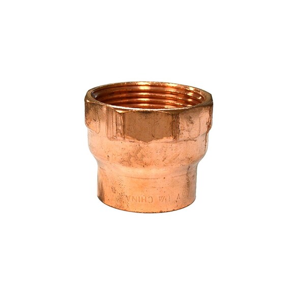 1-1/4in. C x FIP Wrot Copper DWV Female Adapter